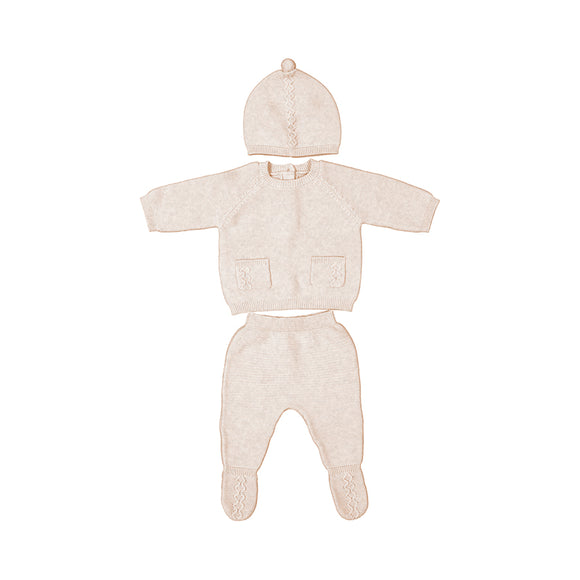 Mayoral - Boxed Baby Set - Milk