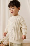 Sloan Sweater Jumper - Cloud