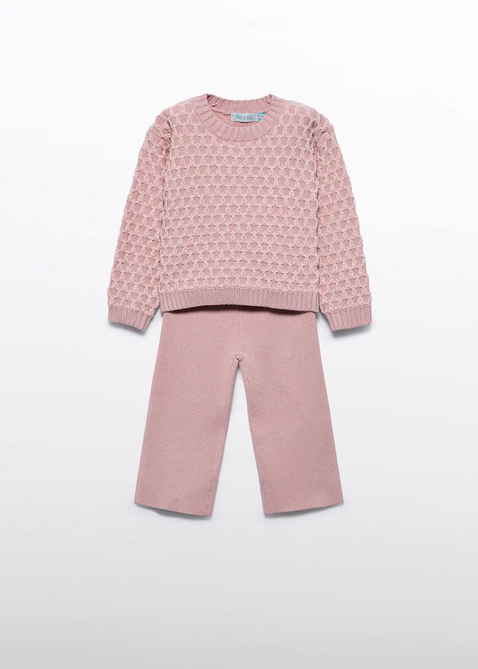 Abel & Lula - Knit Pants Set - Petal