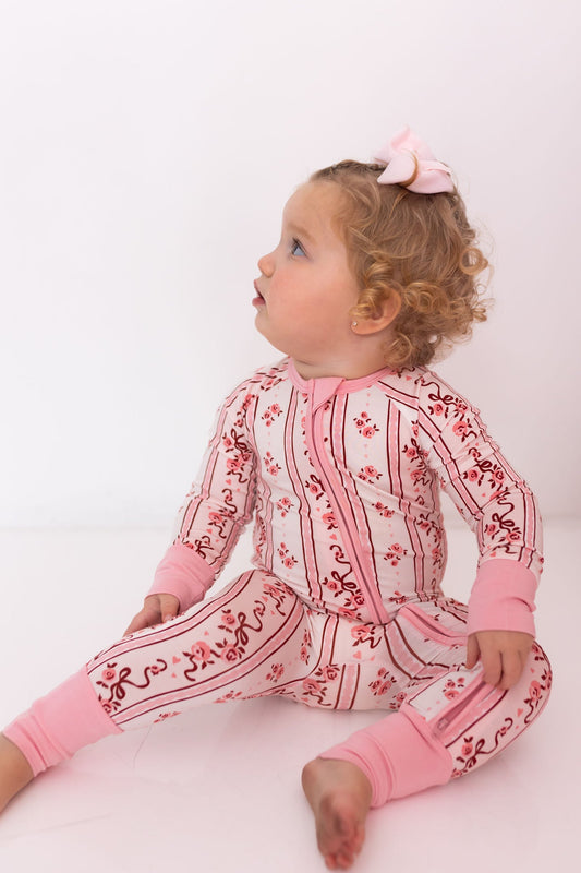 IMJ - Zip Romper - Vintage Love