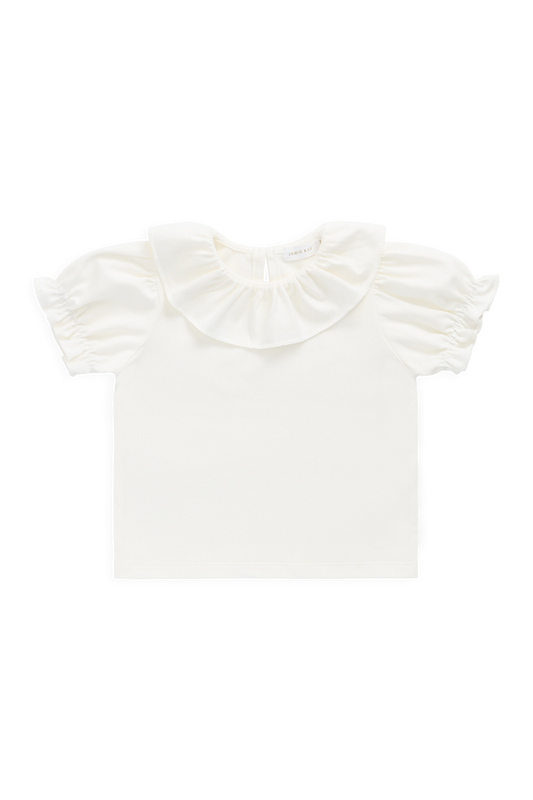 Jamie Kay - Pima Cotton Livvy Top - Parchment
