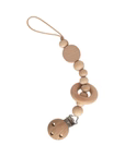 Mushie Silicone Pacifier Clip - Mila