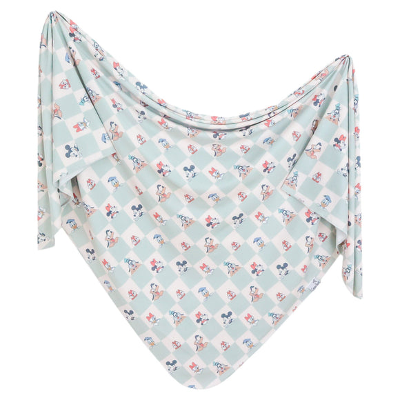 Mickey Friends Knit Swaddle Blanket
