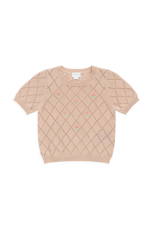 Alexandra Top - Rose Mist