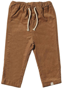 Linear Lined Cords - Brown