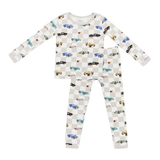 Long Sleeve Pajamas in Hot Wheels