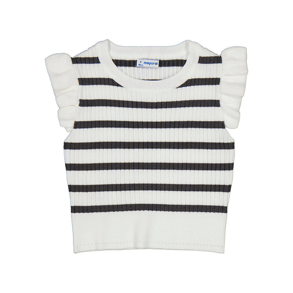 Mayoral - Knit SS Flutter Top