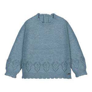 Mayoral - Sweater - Blue Scallop