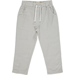 BOSUN Grey Cotton Pants - Toddler