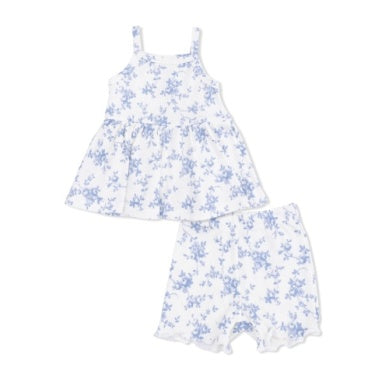 Tank Set - Blue Vines