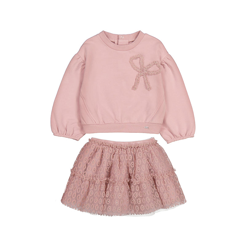 Mayoral - Tulle Skirt Set - Crystal