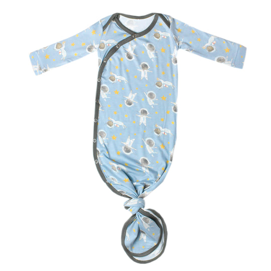 Neil Newborn Knotted Gown