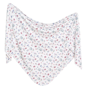 Minnie Bowquet Knit Swaddle Blanket