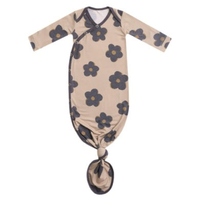 Newborn Knotted Gown - Gemma