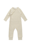 Micah Wrap Onepiece - Hay Stripe