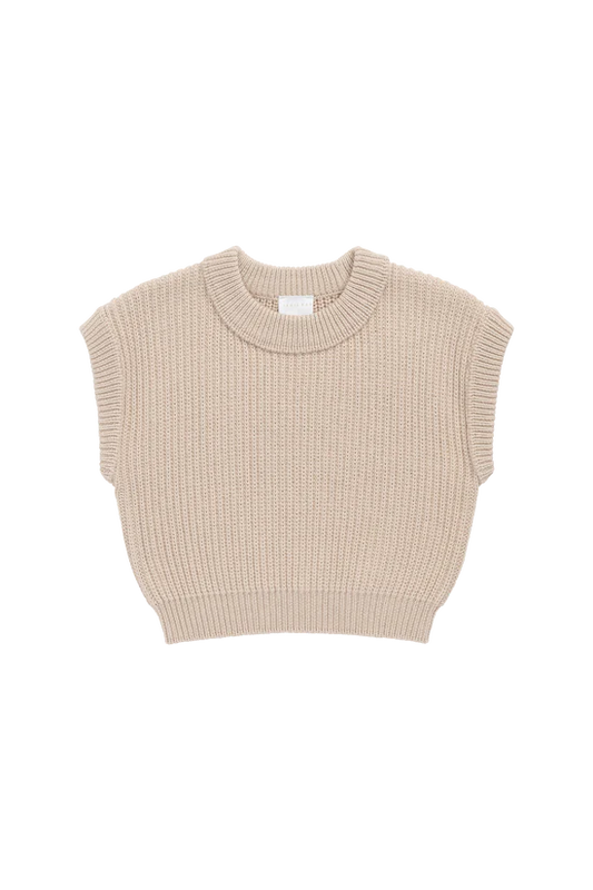 Virgil Knit Vest - Sand