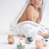 Funny Farm 5 Piece Bath Toy Set