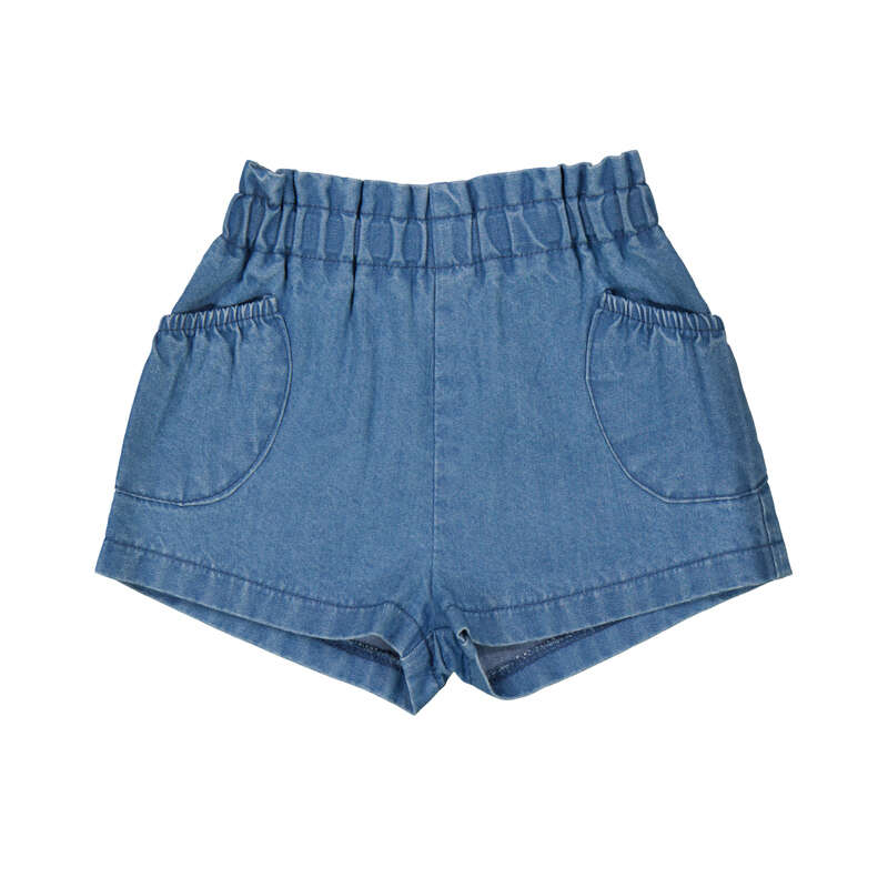 Denim Pocket Shorts - Chambray