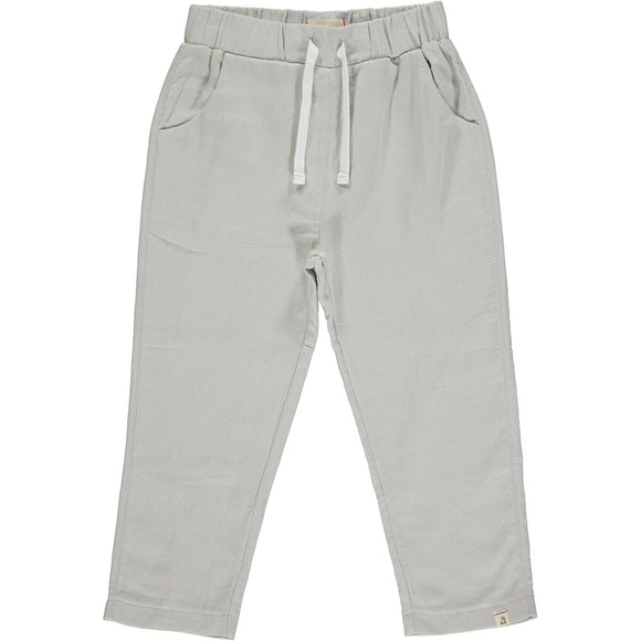 BOSUN Grey Cotton Pants - Baby