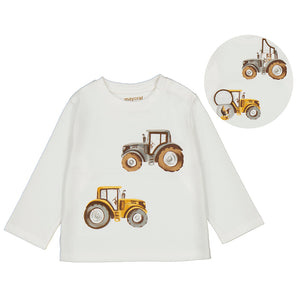 Mayoral - Long Sleeve Shirt - Tractor