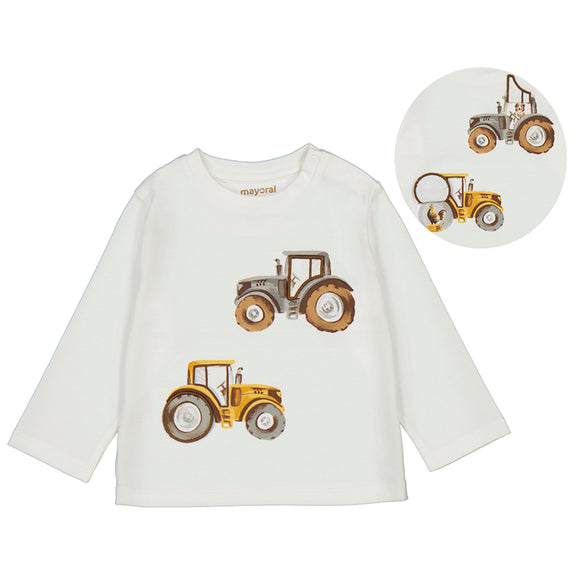 Mayoral - Long Sleeve Shirt - Tractor