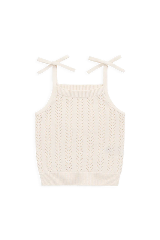 Aria Knitted Top - Soft Petal