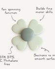 Mushie Lucky Suction Spinner Toy