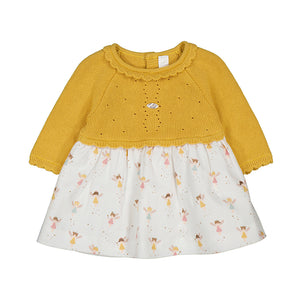 Mayoral - Knit Sweater Dress - Chamomile