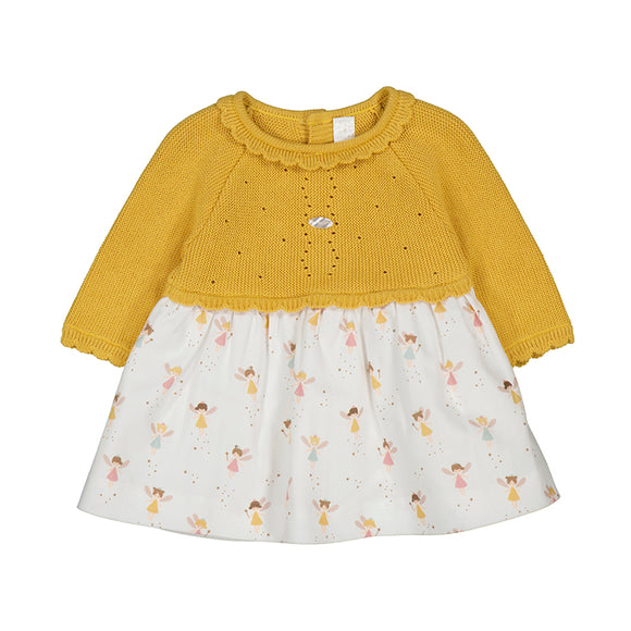 Mayoral - Knit Sweater Dress - Chamomile