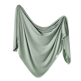 Copper Pearl - Knit Swaddle Blanket