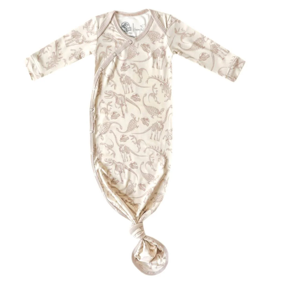 Jurassic Park Fossils Knotted Gown