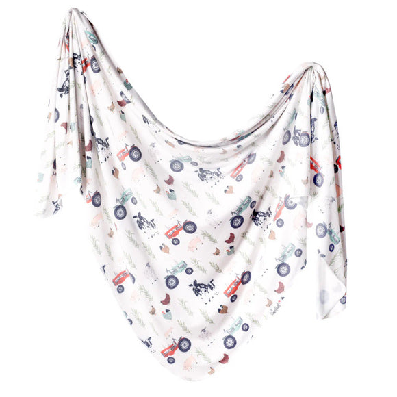 Jo Knit Swaddle Blanket