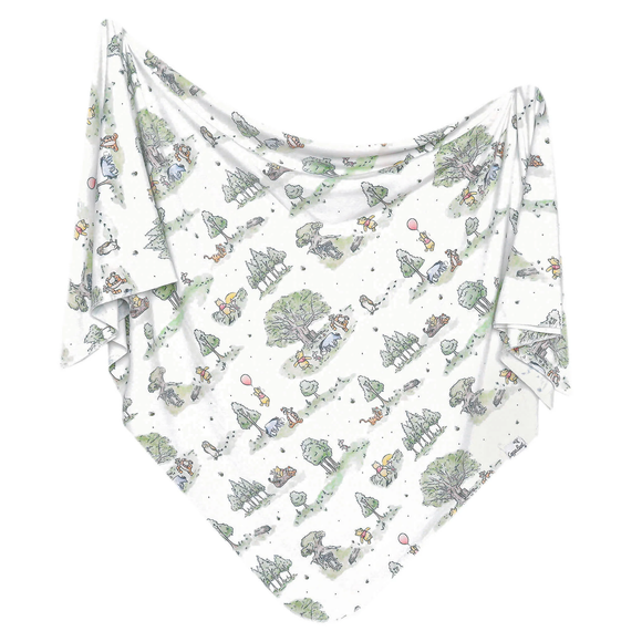 Hundred Acre Woods Knit Swaddle Blanket