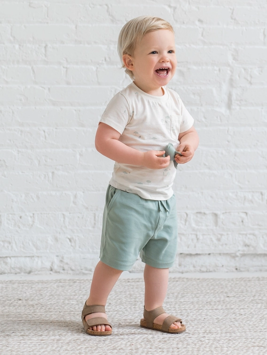 Organic Baby and Kids Dane Short - Jade