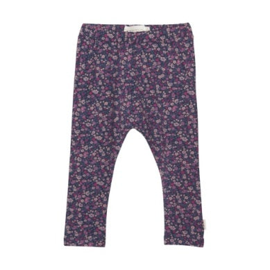Dainty Floral Purple Pants