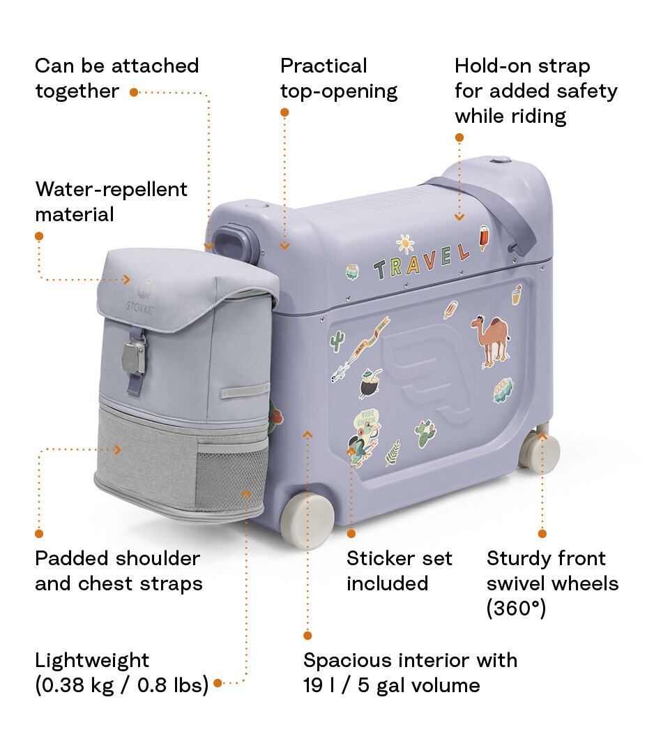 JetKids by Stokke® BedBox Bundle with Backpack