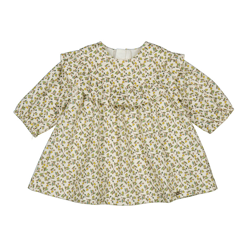 Mayoral - Velvet Dress - Floral