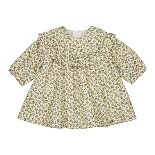 Mayoral - Velvet Dress - Floral