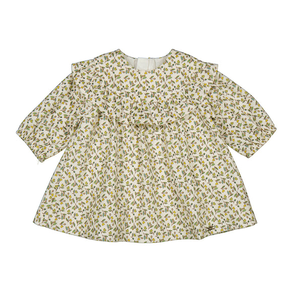 Mayoral - Velvet Dress - Floral