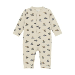 Minymo - Terry Romper - Airplane