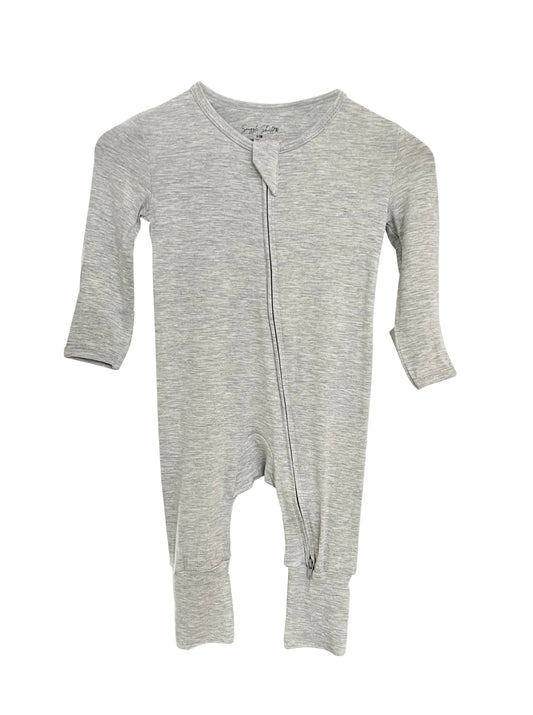 LUXE Bamboo Footless Pajama - Grey