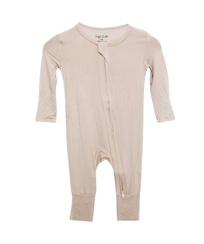 LUXE Bamboo Footless Pajama - Sand