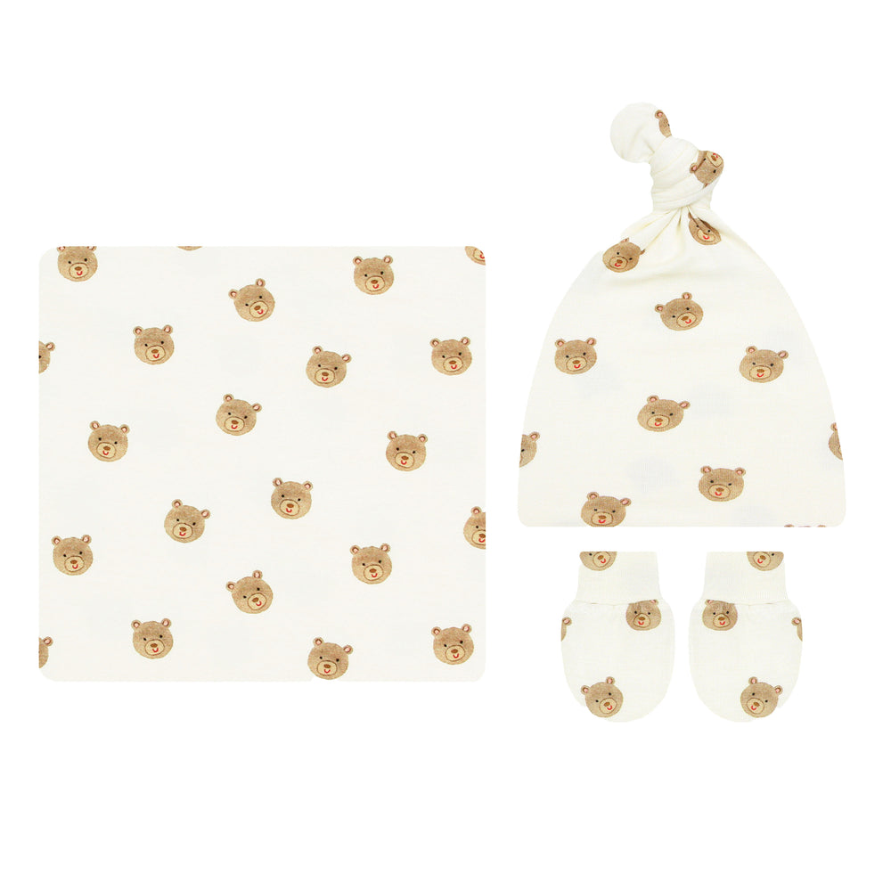 Newborn Hat Bundle - Teddy