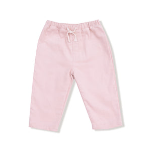 Corduroy - Veiled Pink - Cord Paperbag Pant W/ Bamboo Lining