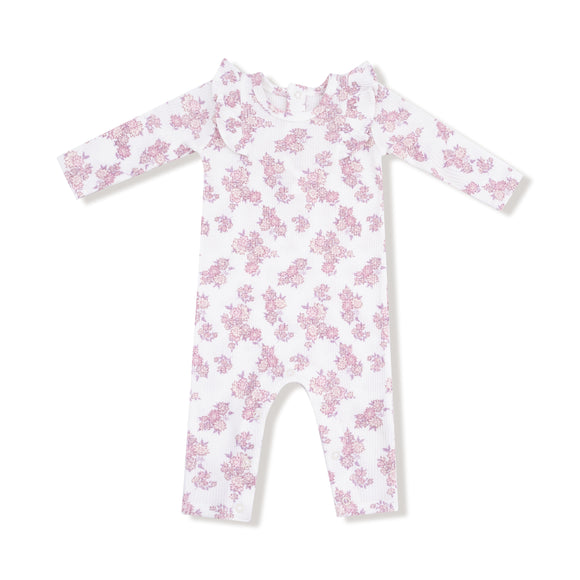 Countryside Coreopsis - L/s Ruffle Romper