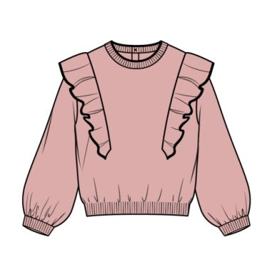 MTL Knit Sweater - Pink/Black
