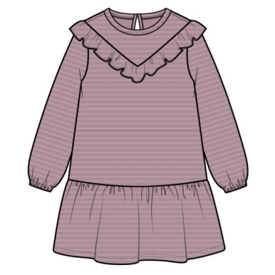 MTL Knit Dress - Dusty