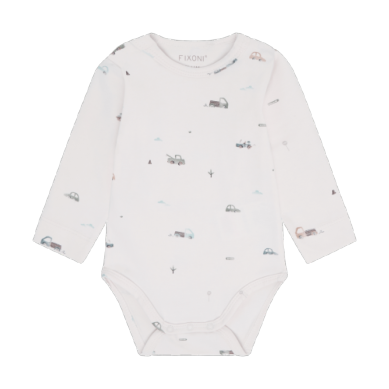 Fixoni Long Sleeve Bodysuit - Trucks