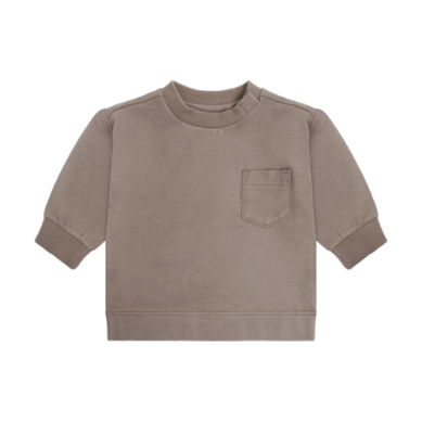 Fixoni Solid Sweatshirt - Mushroom