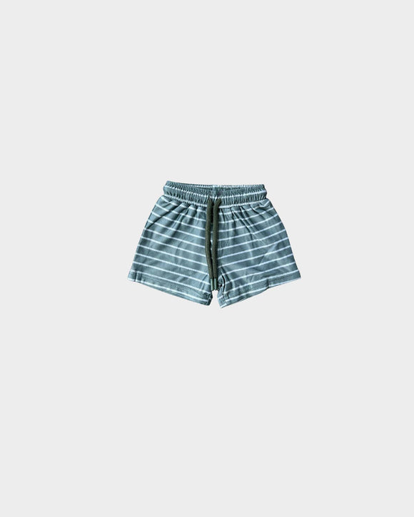Swim Shorts - Sage Stripe